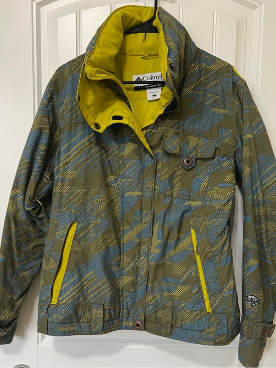 Columbia Jackets & Blazers - Columbia Omni-Tech Waterproof Jacket Women’s L Hooded Seam Sealed Coat